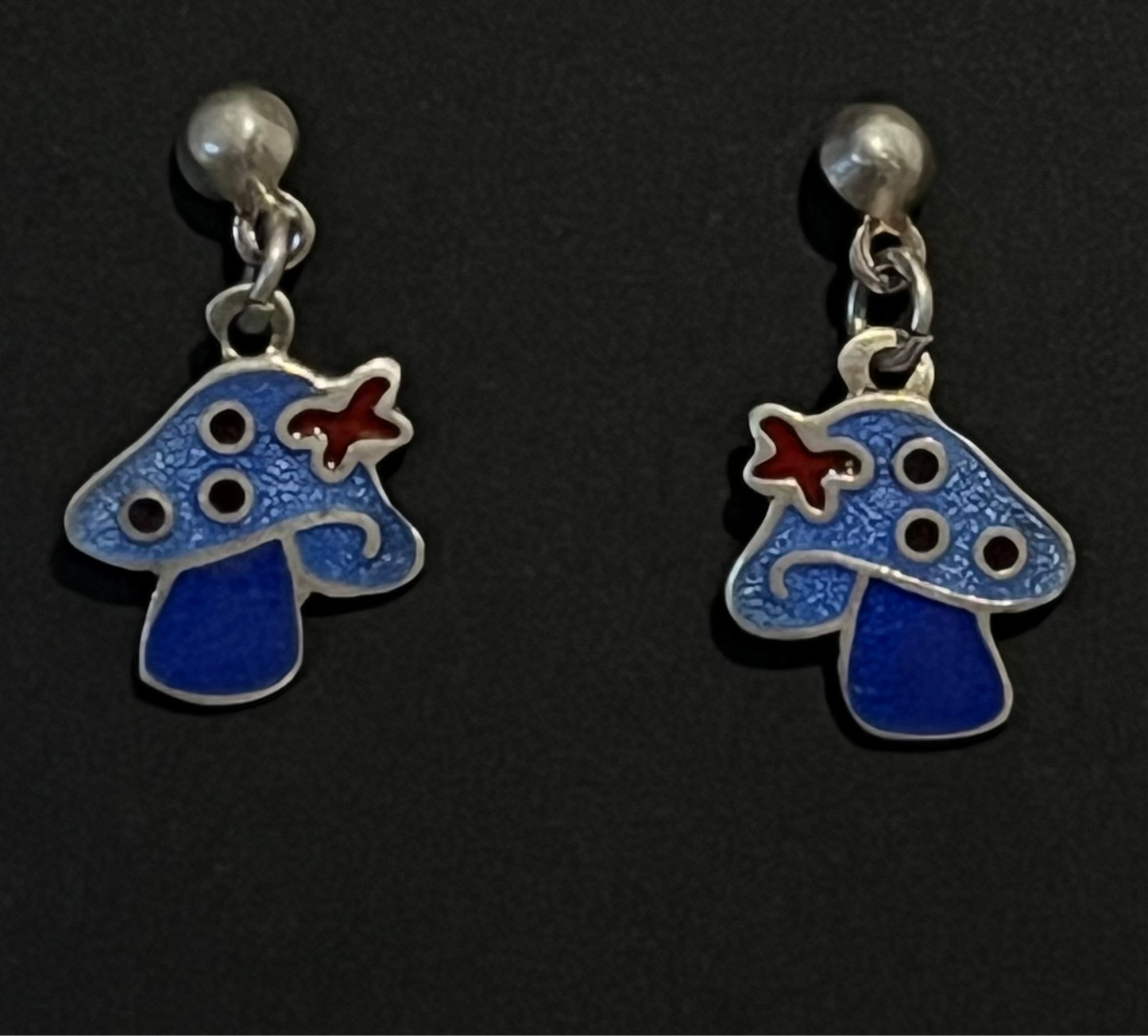 Mushroom Dangle Earrings