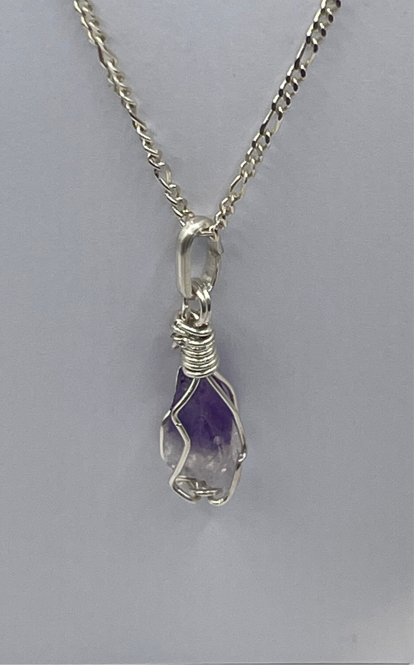 Purple Amethyst Necklace