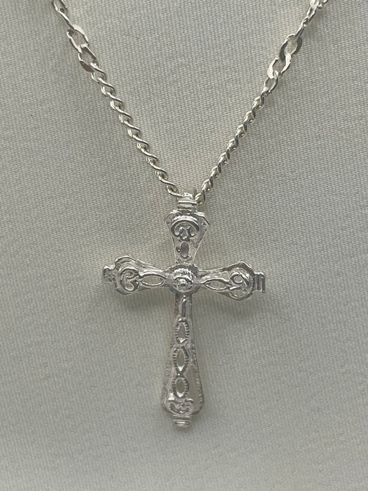 Elizabeth Cross Necklace