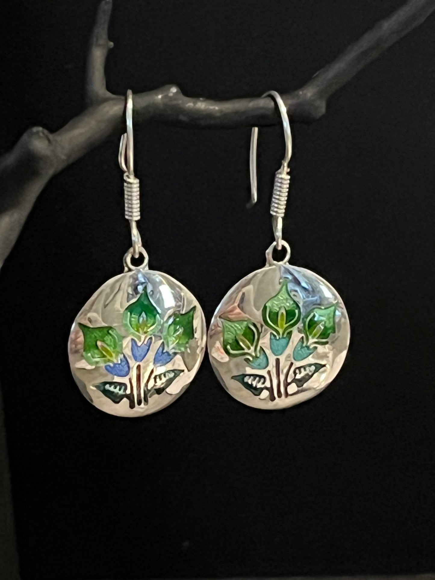 Calla Lily Dangle Earrings
