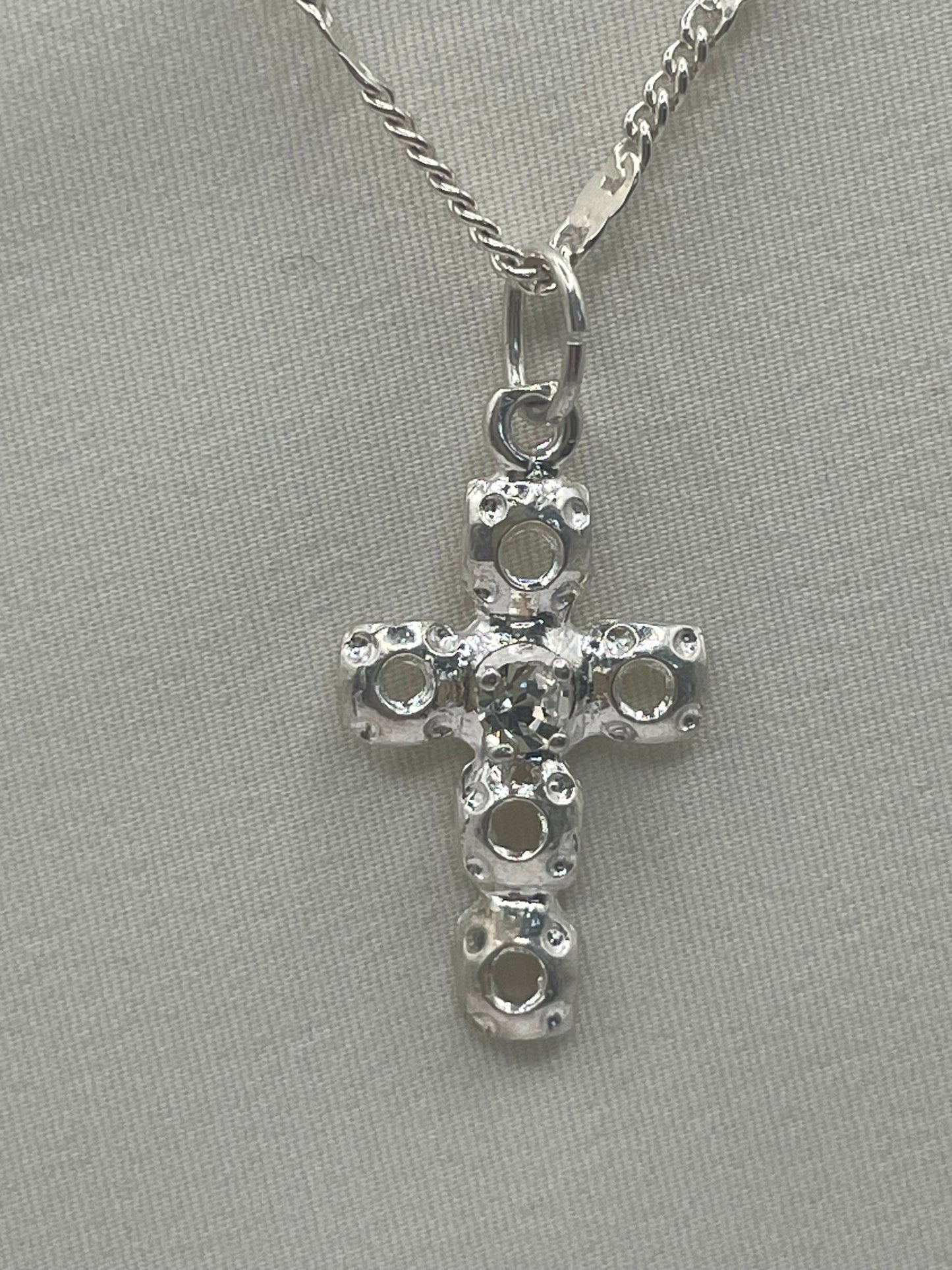 Celeste Cross Necklace