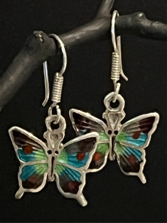 Butterfly Dangle Earrings
