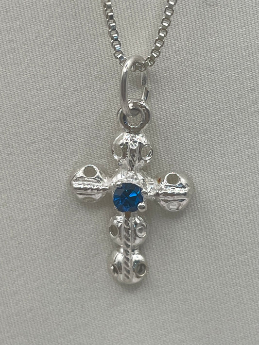 Azul Cross Necklace